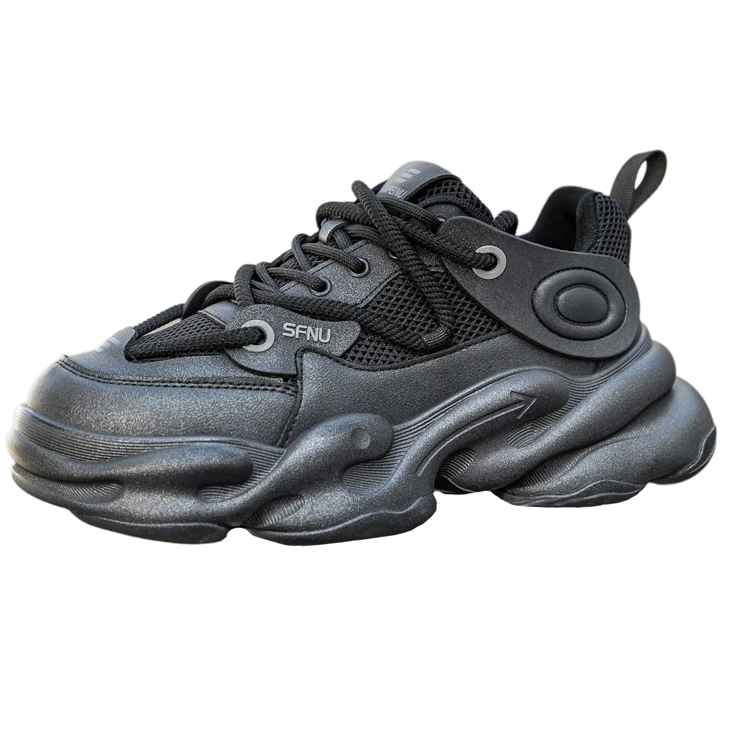 Нескользящие и износостойкие низкие кроссовки на массивной подошве для увеличения роста, мужские SAIFEINU, Black
Нескользящие и износостойкие низкие кроссовки на массивной подошве для увеличения роста, мужские SAIFEINU, Black