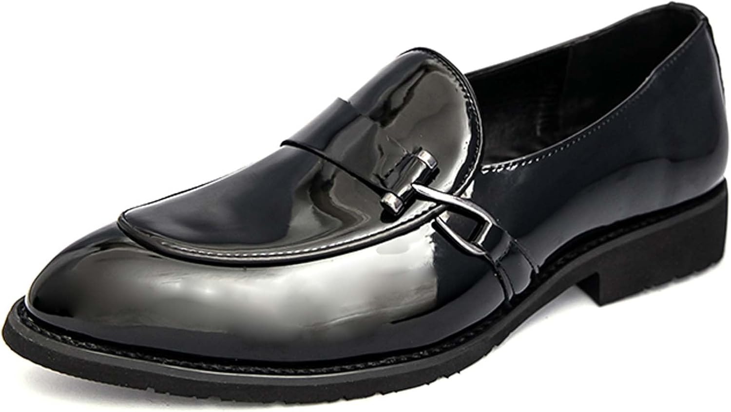 Мужские лоферы из лакированной кожи с модным заостренным носком, глянцевые, деловые повседневные туфли, противоскользящие, для свадьбы, танцев, вечеринок, клуба, униформа, кожаные туфли Generic, черный
Мужские лоферы из лакированной кожи с модным заостренным носком, глянцевые, деловые повседневные туфли, противоскользящие, для свадьбы, танцев, вечеринок, клуба, униформа, кожаные туфли Generic, черный