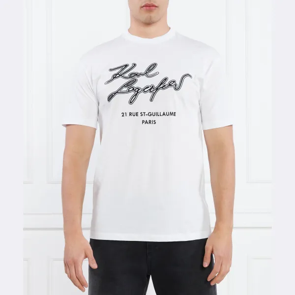 Футболка стандартного кроя Karl Lagerfeld, белый
Футболка стандартного кроя Karl Lagerfeld, белый