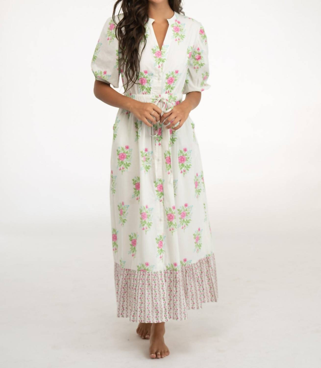 Платье макси Lily цвета слоновой кости Beau & Ro
Платье макси Lily цвета слоновой кости Beau & Ro