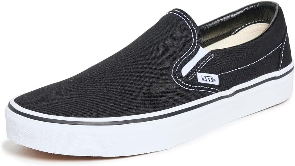 Лоферы Vans Classic Slip On Black 9.5 US Women/8 US Men, черно-белый
Лоферы Vans Classic Slip On Black 9.5 US Women/8 US Men, черно-белый