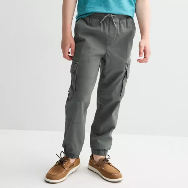 Спортивные брюки-карго для мальчиков 7-20 лет, обычные и хаски Sonoma Goods For Life, серый 
Спортивные брюки-карго для мальчиков 7-20 лет, обычные и хаски Sonoma Goods For Life, серый