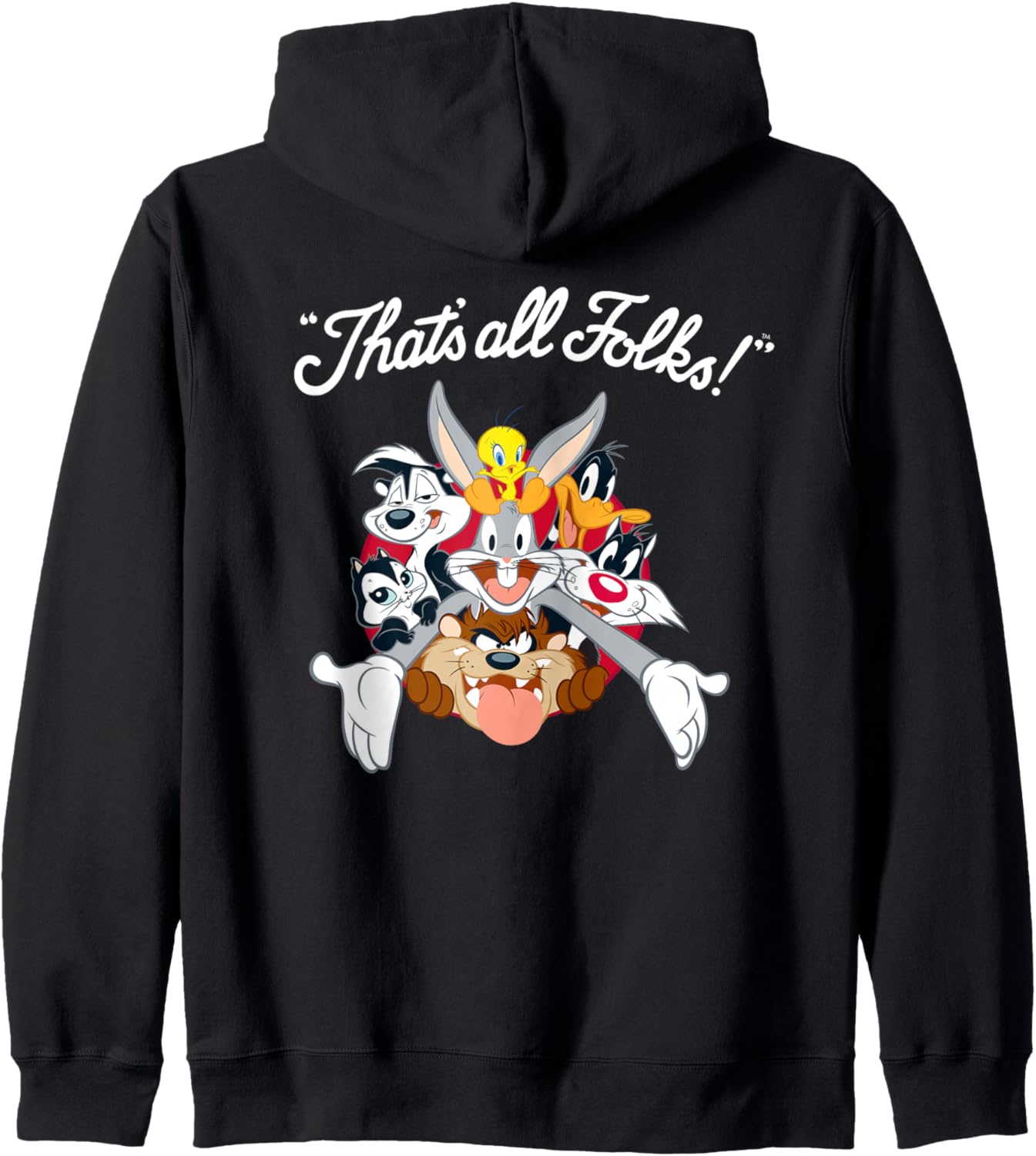 Худи на молнии Looney Tunes All Stars That's All Folks, черное, Черный, Худи на молнии Looney Tunes All Stars That's All Folks, черное
Худи на молнии Looney Tunes All Stars That's All Folks, черное, Черный, Худи на молнии Looney Tunes All Stars That's All Folks, черное