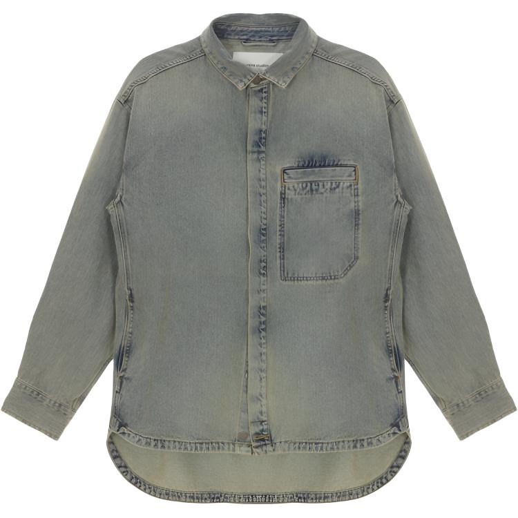 Рубашка FW25 Unisex Entire Studios, светло-голубой
Рубашка FW25 Unisex Entire Studios, светло-голубой