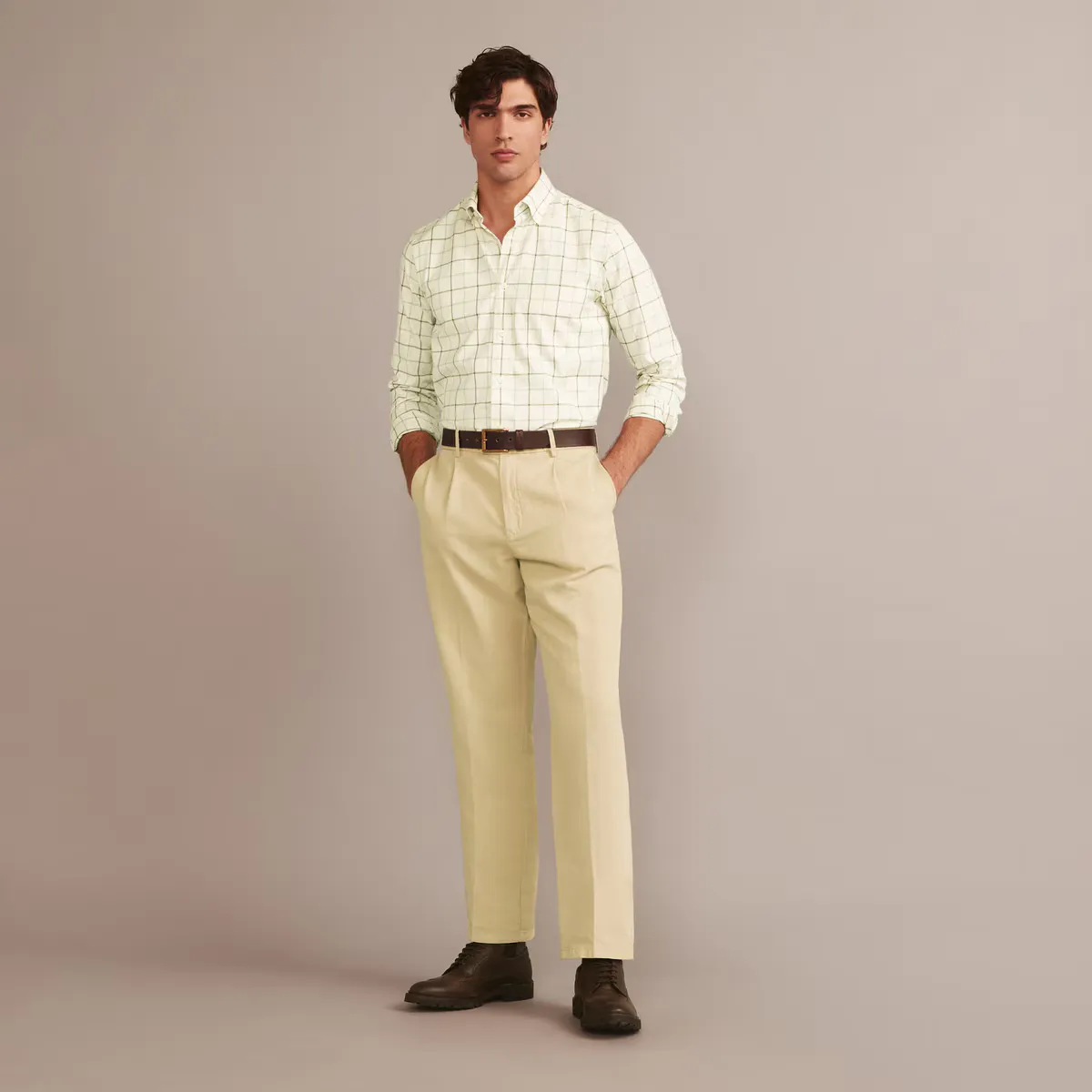 Мужская рубашка в клетку Verhunt, цвет Verde Agua
Мужская рубашка в клетку Verhunt, цвет Verde Agua