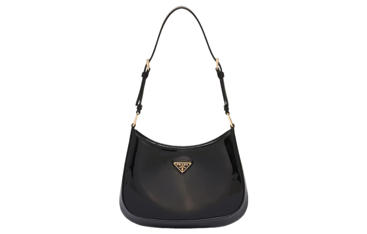 PRADA Кожаная портативная сумка через плечо женская черная
PRADA Кожаная портативная сумка через плечо женская черная