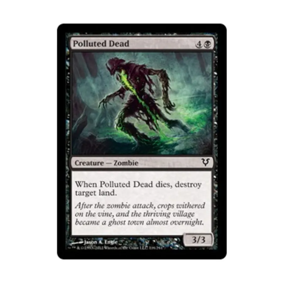 CCG Загрязненные мертвецы (С), MTG - Avacyn Restored
CCG Загрязненные мертвецы (С), MTG - Avacyn Restored