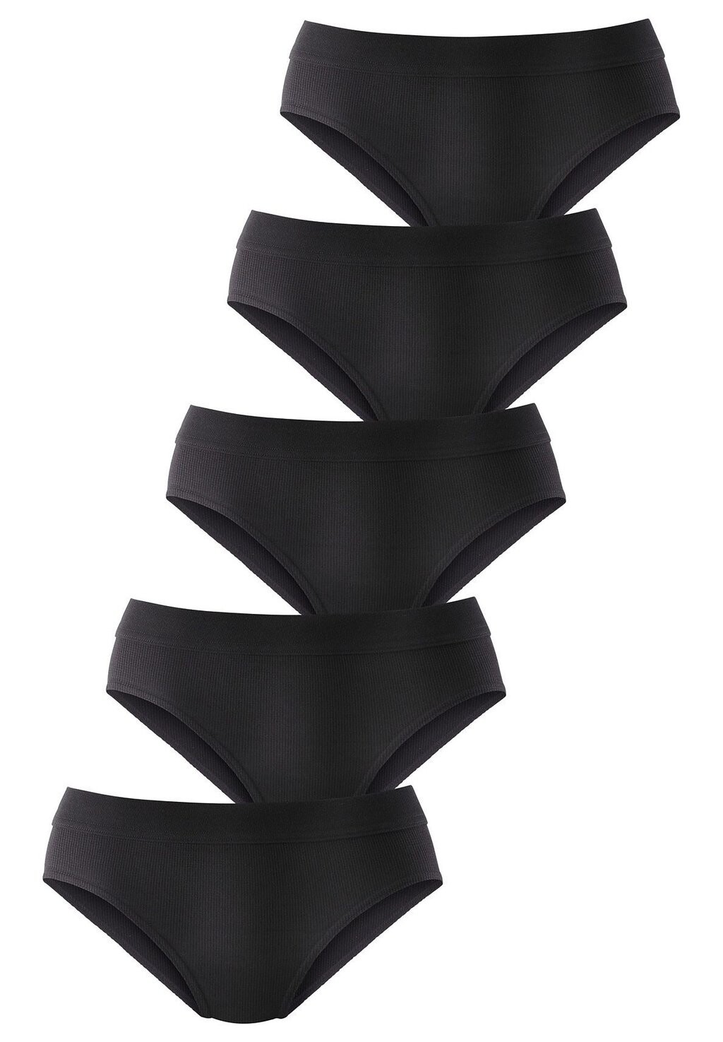 Трусы 5 PACK LASCANA, черный
Трусы 5 PACK LASCANA, черный