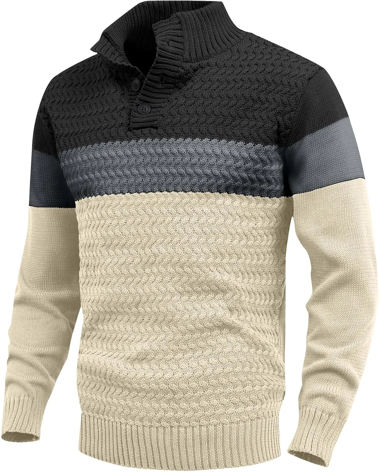 Трикотажный пуловер HYPESTFIT с тремя пуговицами
Трикотажный пуловер HYPESTFIT с тремя пуговицами