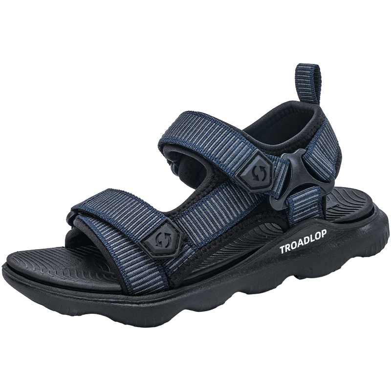 Детские сандалии с низкой подошвой, амортизацией, легкой и дышащей подошвой, нескользящие TROADLOP, темно-синий
Детские сандалии с низкой подошвой, амортизацией, легкой и дышащей подошвой, нескользящие TROADLOP, темно-синий
