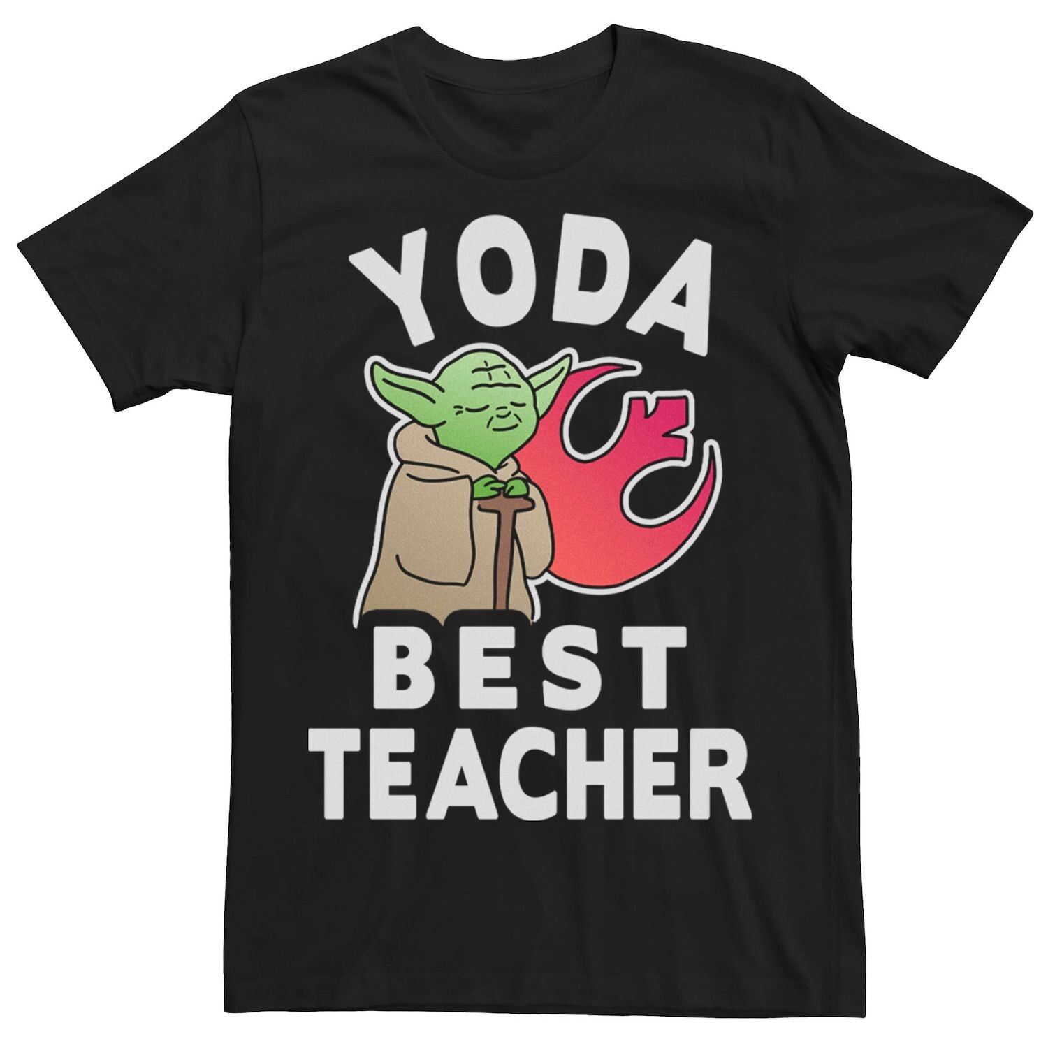 Мужская футболка Yoda Best Teacher с портретом Star Wars
Мужская футболка Yoda Best Teacher с портретом Star Wars