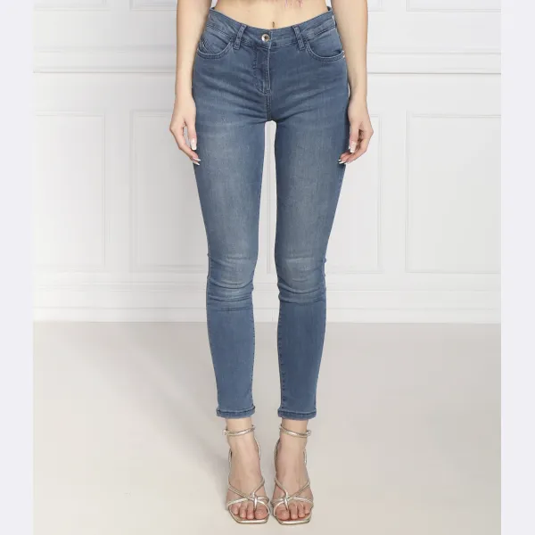 Джинсы узкого кроя Patrizia Pepe, синий 
Джинсы узкого кроя Patrizia Pepe, синий