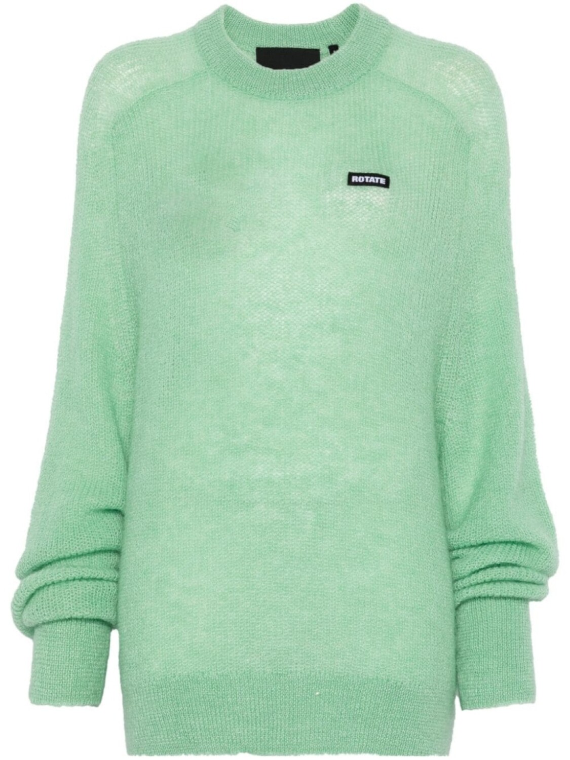 ROTATE BIRGER CHRISTENSEN легкий свитер с логотипом, зеленый
ROTATE BIRGER CHRISTENSEN легкий свитер с логотипом, зеленый