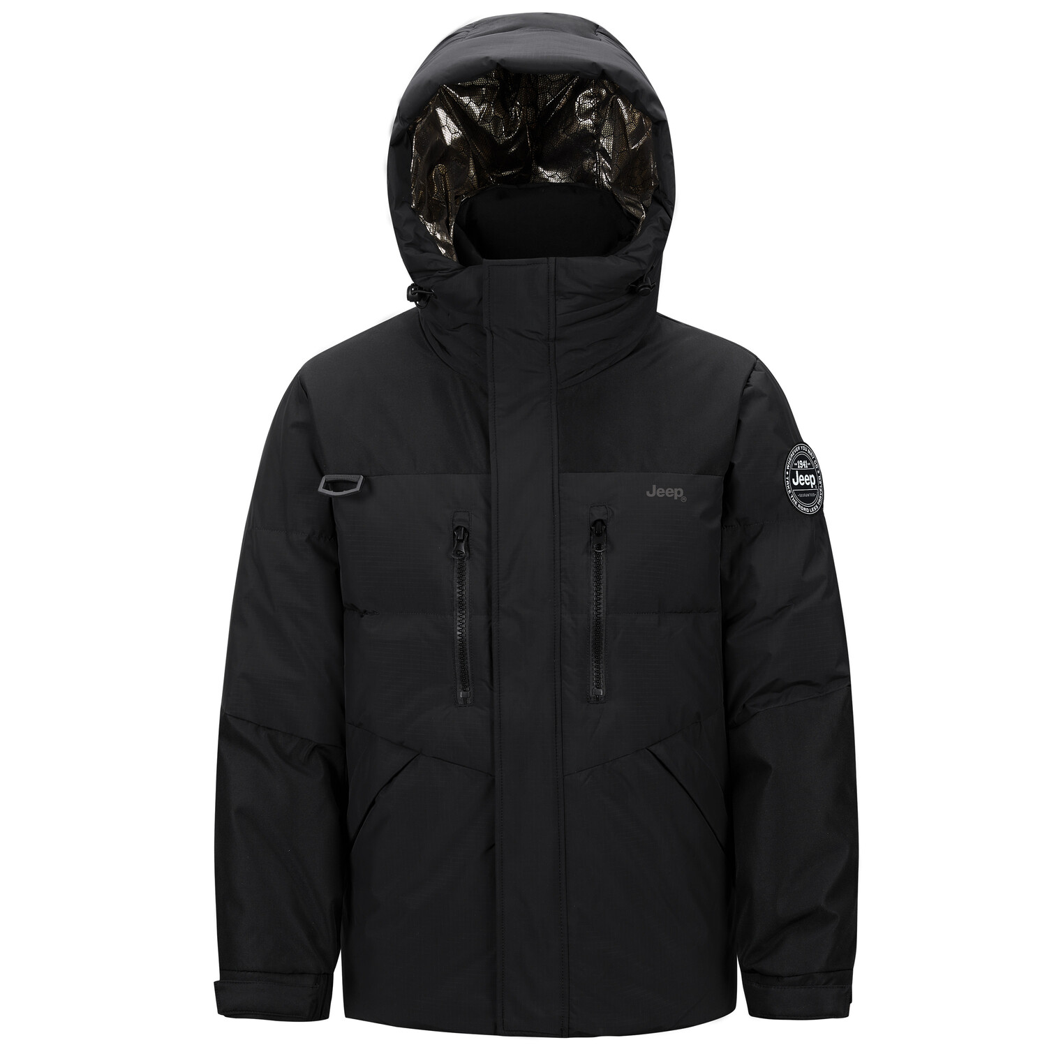 Пуховик унисекс Jeep, черный
Пуховик унисекс Jeep, черный