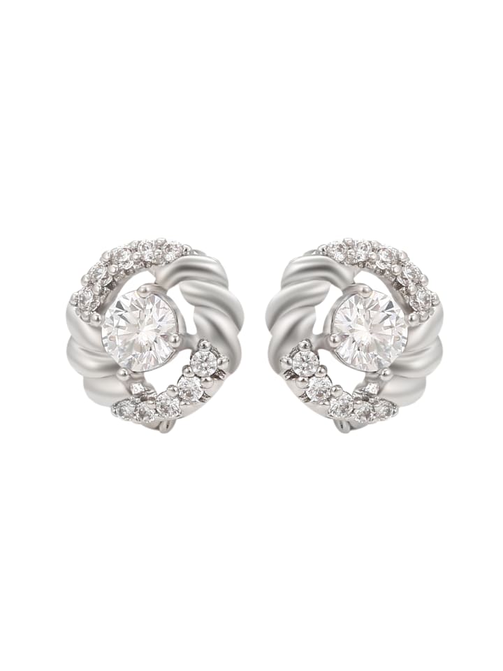 Faina Женские серьги-подвески серебристо-белого цвета
Faina Женские серьги-подвески серебристо-белого цвета