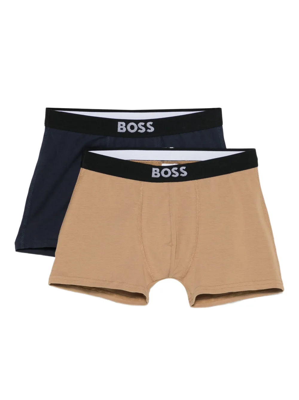 Комплект из двух боксеров с логотипом Boss Kidswear, синий
Комплект из двух боксеров с логотипом Boss Kidswear, синий