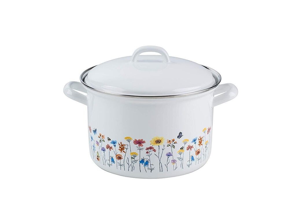 Кастрюля для мяса для риса Country Flora с крышкой Ø14см, индукционная, 1 литр Riess
Кастрюля для мяса для риса Country Flora с крышкой Ø14см, индукционная, 1 литр Riess