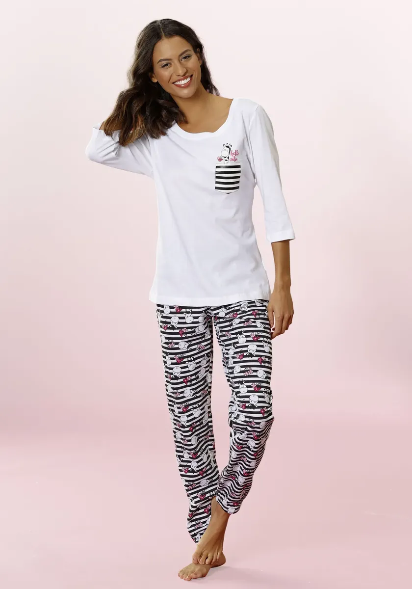 Пижама Vivance Dreams (2 шт.), черный
Пижама Vivance Dreams (2 шт.), черный