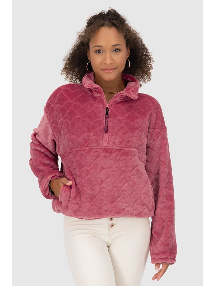 Флисовый свитер alife and kickin, розовый 
Флисовый свитер alife and kickin, розовый