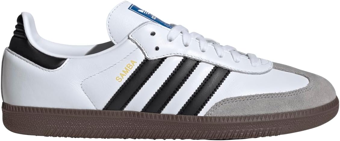 Мужские кроссовки adidas Samba OG, белый/белый/черный
Мужские кроссовки adidas Samba OG, белый/белый/черный