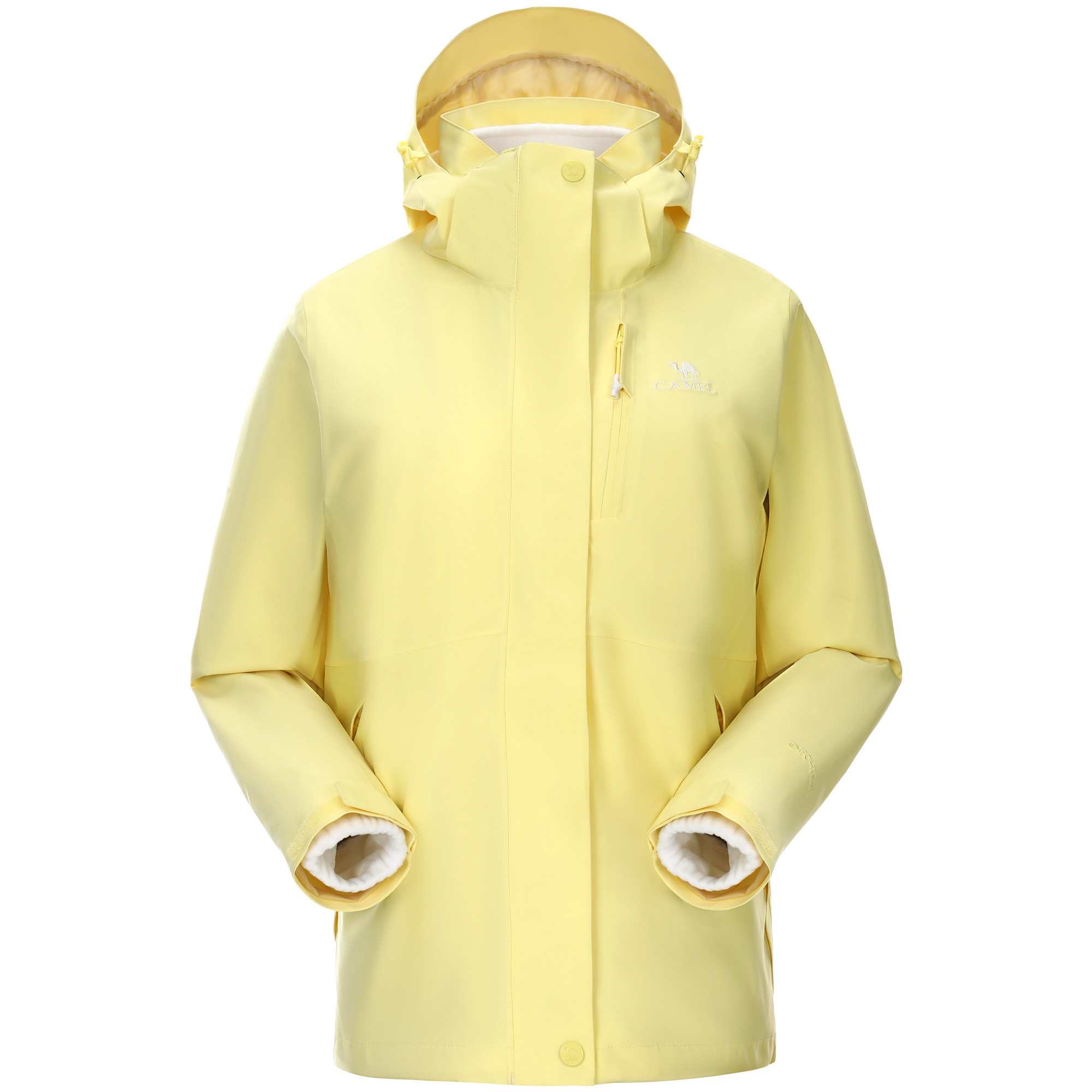CAMEL Ветровка женская водонепроницаемая ветронепроницаемая дышащая термостойкая холодоустойчивая, Moonlit Yellow
CAMEL Ветровка женская водонепроницаемая ветронепроницаемая дышащая термостойкая холодоустойчивая, Moonlit Yellow