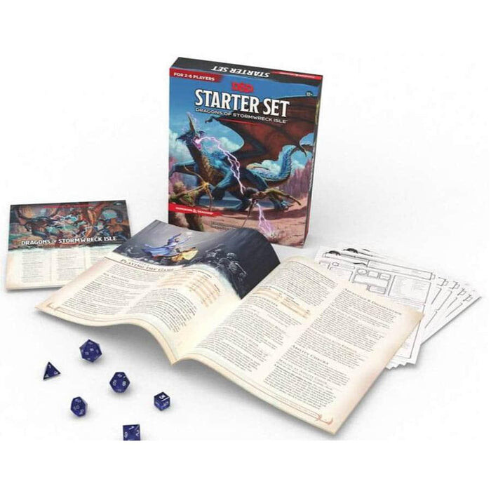 Ролевая игра Wizards of the Coast Dungeons & Dragons - Dragons of Stormwreck Isle Starter Set
Ролевая игра Wizards of the Coast Dungeons & Dragons - Dragons of Stormwreck Isle Starter Set