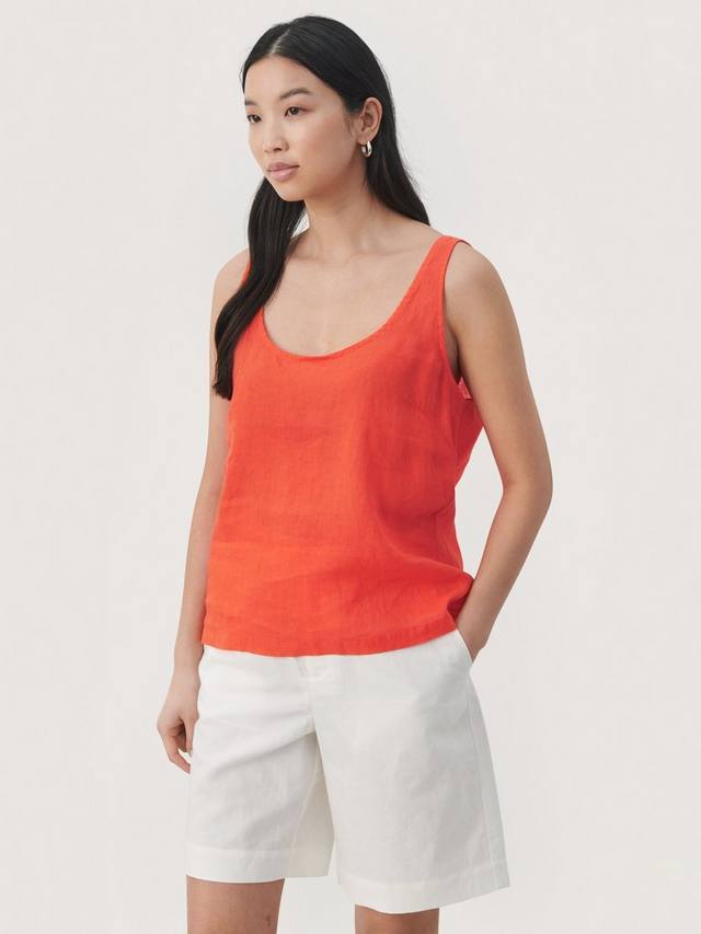 Genellie майка с круглым вырезом из чистого льна Part Two, Mandarin Red
Genellie майка с круглым вырезом из чистого льна Part Two, Mandarin Red