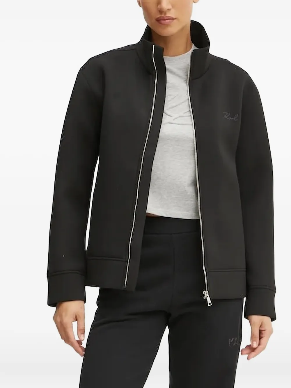 Толстовка на молнии KARL LAGERFELD, черный
Толстовка на молнии KARL LAGERFELD, черный