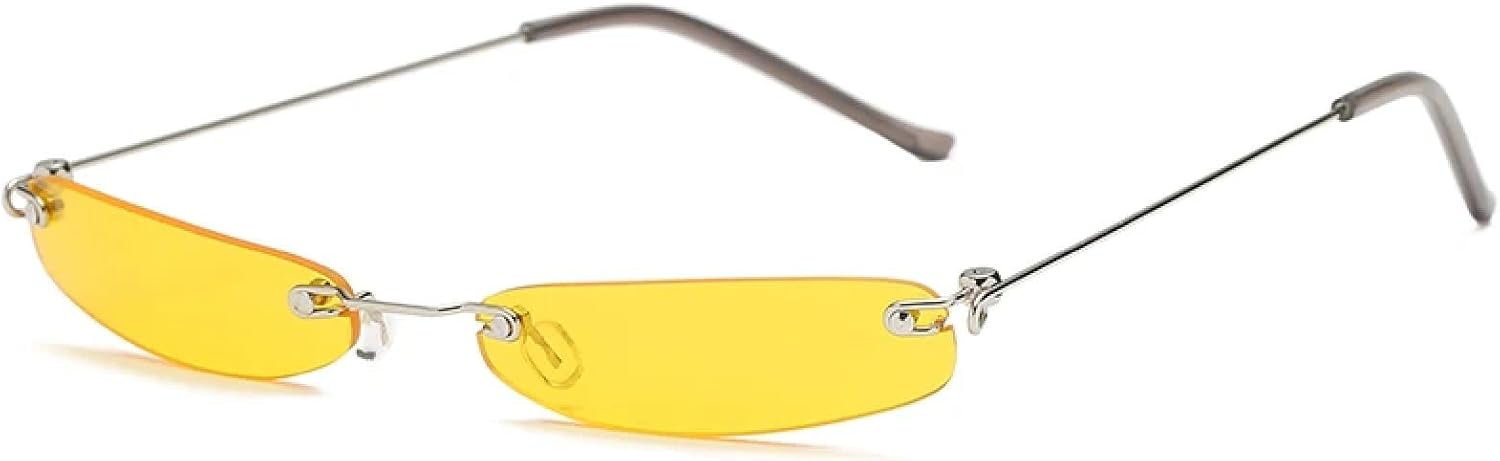 Солнцезащитные очки с защитой от УФ-излучения UV400 | Компактные, без оправы, с цветными линзами | Для женщин и мужчин, для занятий спортом на открытом воздухе и вождения DSVIGF, Orange Lens
Солнцезащитные очки с защитой от УФ-излучения UV400 | Компактные, без оправы, с цветными линзами | Для женщин и мужчин, для занятий спортом на открытом воздухе и вождения DSVIGF, Orange Lens