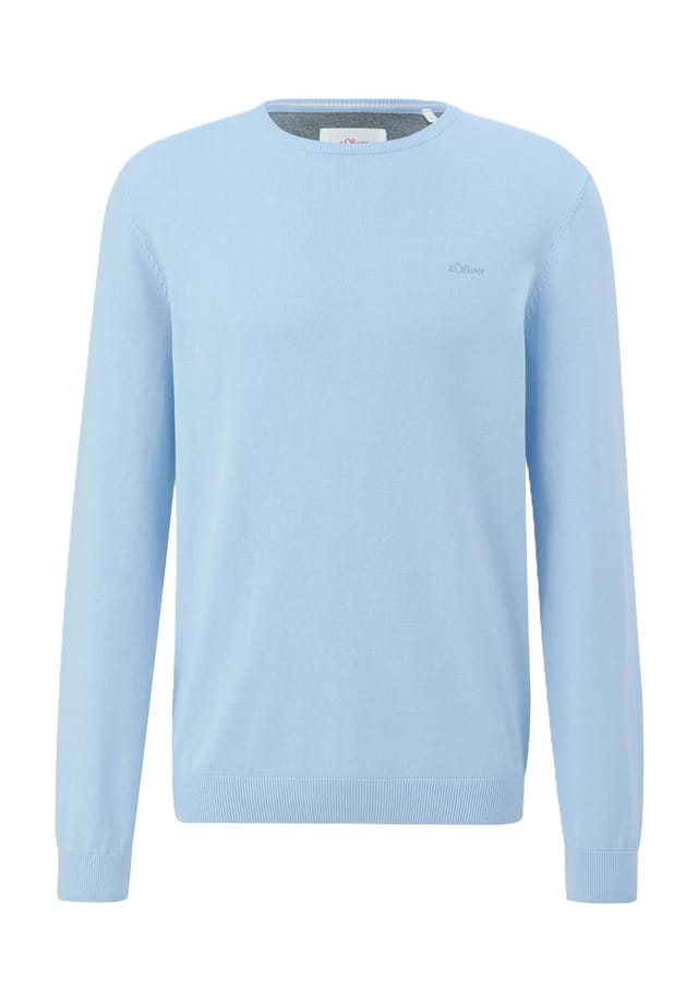 Свитер хлопок круглый вырез простой S.Oliver, синий
Свитер хлопок круглый вырез простой S.Oliver, синий