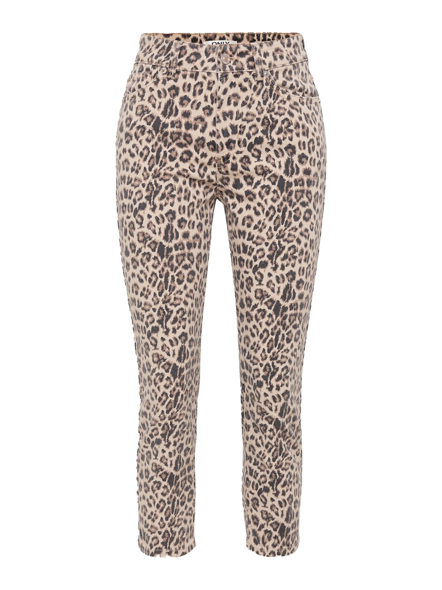Обычные брюки Only Petite, кремовый/коричневый
Обычные брюки Only Petite, кремовый/коричневый