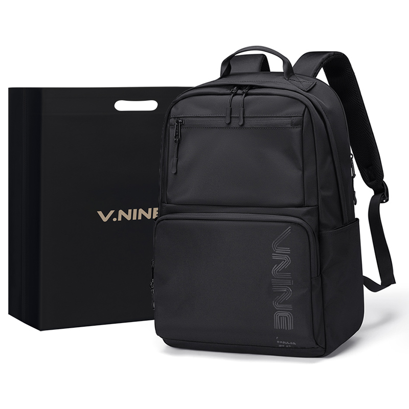 V.NINE Тканевый рюкзак большой унисекс лунно-серый, Obsidian Black 2
V.NINE Тканевый рюкзак большой унисекс лунно-серый, Obsidian Black 2