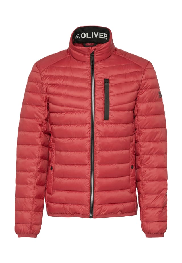 Стеганая куртка с контрастными деталями S.Oliver, красный
Стеганая куртка с контрастными деталями S.Oliver, красный