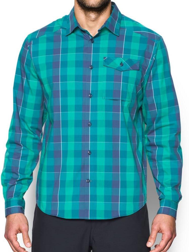 Under Armour мужская рубашка Backwater с длинным рукавом, Persain/ White
Under Armour мужская рубашка Backwater с длинным рукавом, Persain/ White