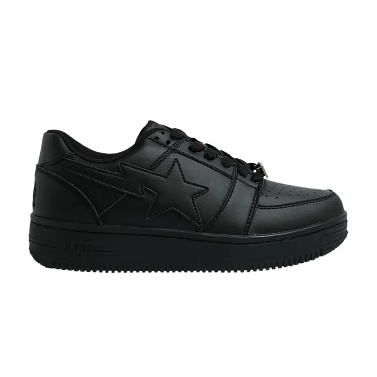 Кроссовки BAPE Bapesta Low 'Black', черный
Кроссовки BAPE Bapesta Low 'Black', черный