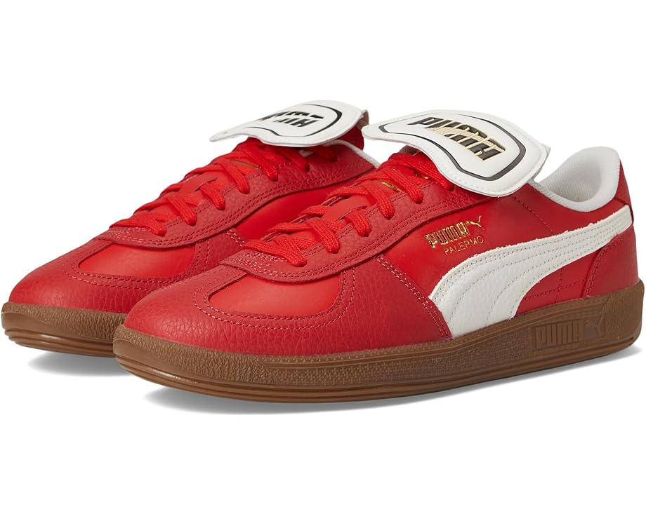 Кроссовки PUMA Palermo Premium Shoes, цвет For All Time Red/Warm White 
Кроссовки PUMA Palermo Premium Shoes, цвет For All Time Red/Warm White