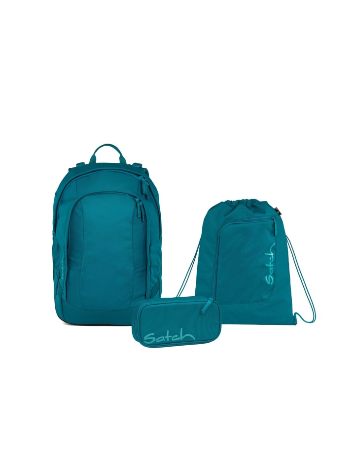 Satch Набор из 3 школьных рюкзаков AIR Deep Petrol синего цвета
Satch Набор из 3 школьных рюкзаков AIR Deep Petrol синего цвета