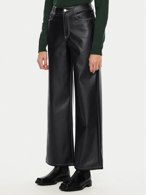 Широкие брюки из искусственной кожи Jjxx, черный
Широкие брюки из искусственной кожи Jjxx, черный