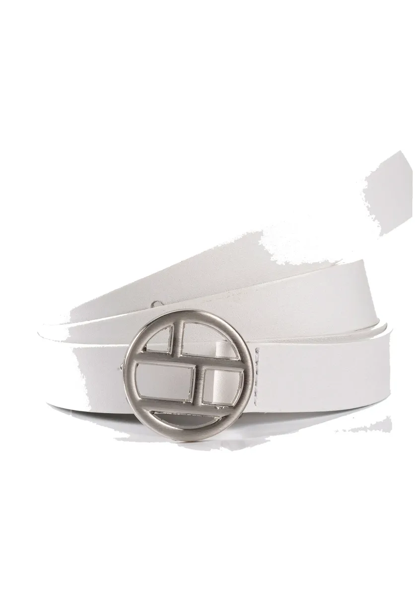 Ремень TOM TAILOR "TTLAYA", женский ремень шириной 2 см, модный, пряжка, цвет White Uni 
Ремень TOM TAILOR "TTLAYA", женский ремень шириной 2 см, модный, пряжка, цвет White Uni