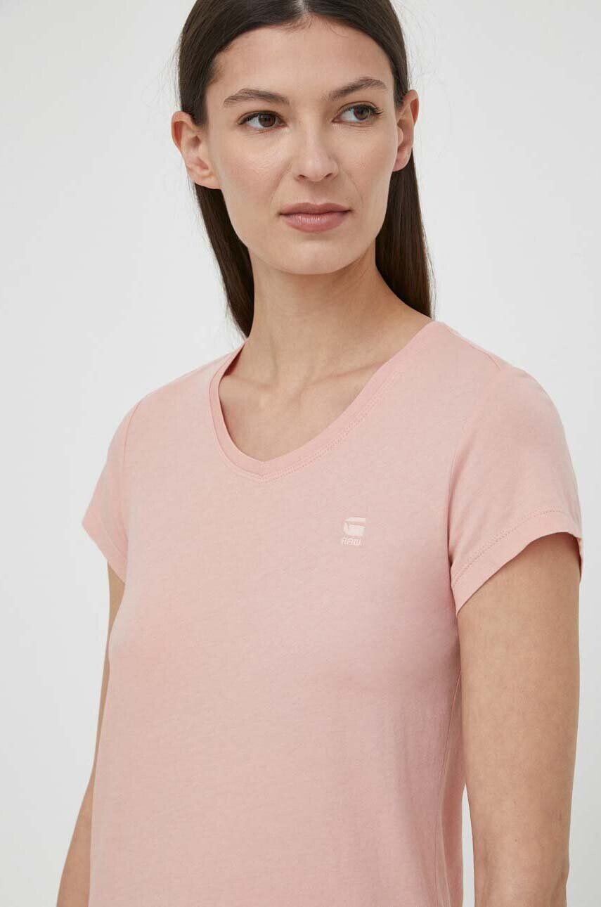 Хлопковая футболка G-Star Raw, розовый
Хлопковая футболка G-Star Raw, розовый