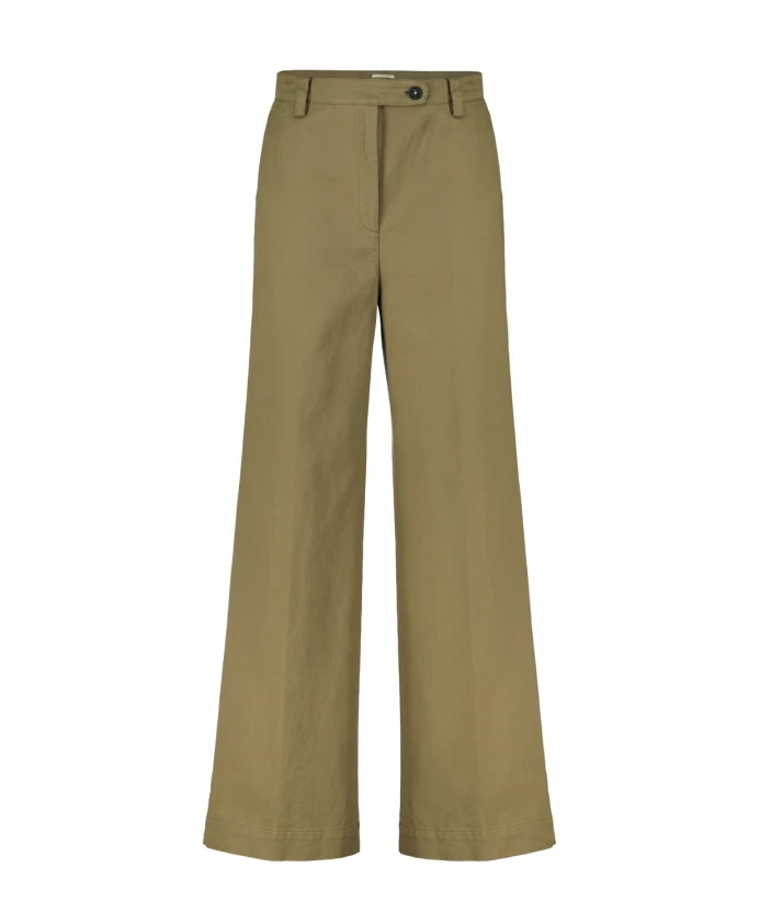 Широкие брюки Massimo Alba, зеленый
Широкие брюки Massimo Alba, зеленый