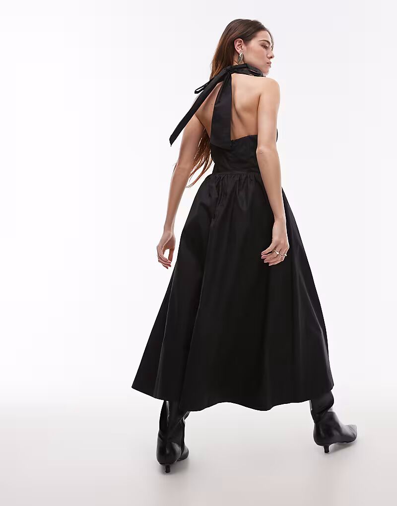 Платье миди из поплина rio с корсетом черного цвета Nia
Платье миди из поплина rio с корсетом черного цвета Nia