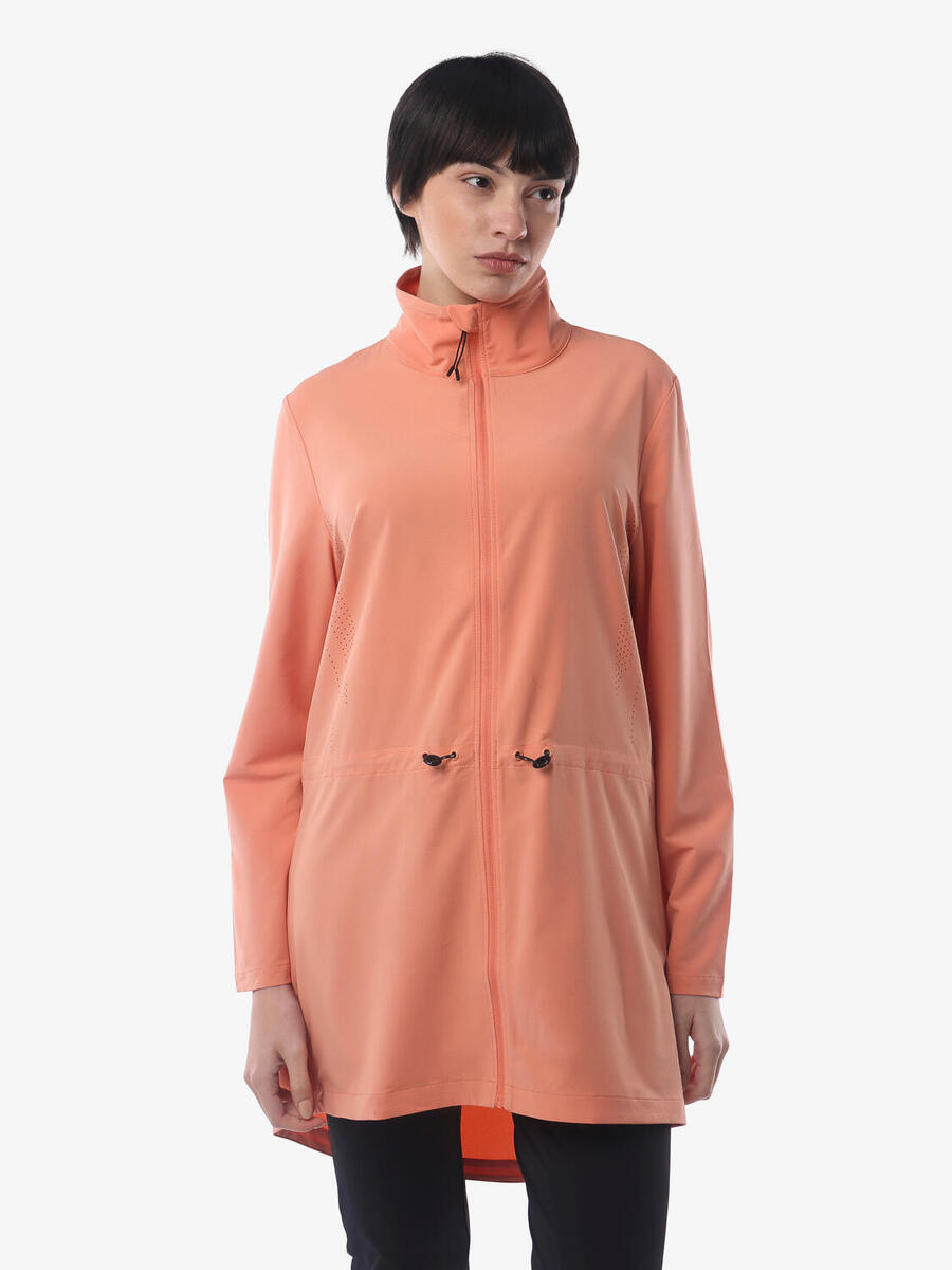 JAKED Женская синтетическая фитнес-куртка кораллово-красного цвета
JAKED Женская синтетическая фитнес-куртка кораллово-красного цвета