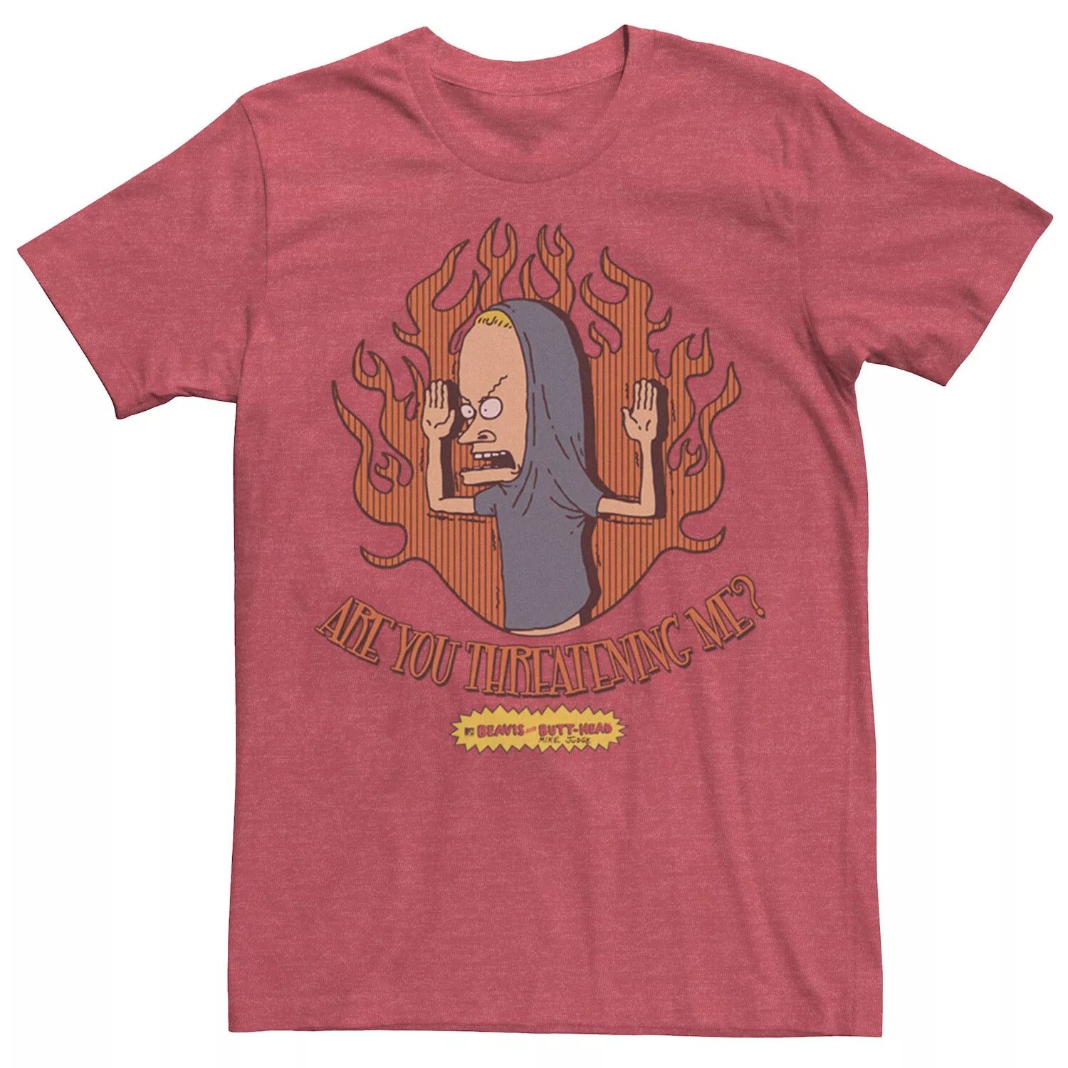 Мужская футболка с рисунком Beavis and Butt-Head Cornholio Flames Licensed Character
Мужская футболка с рисунком Beavis and Butt-Head Cornholio Flames Licensed Character