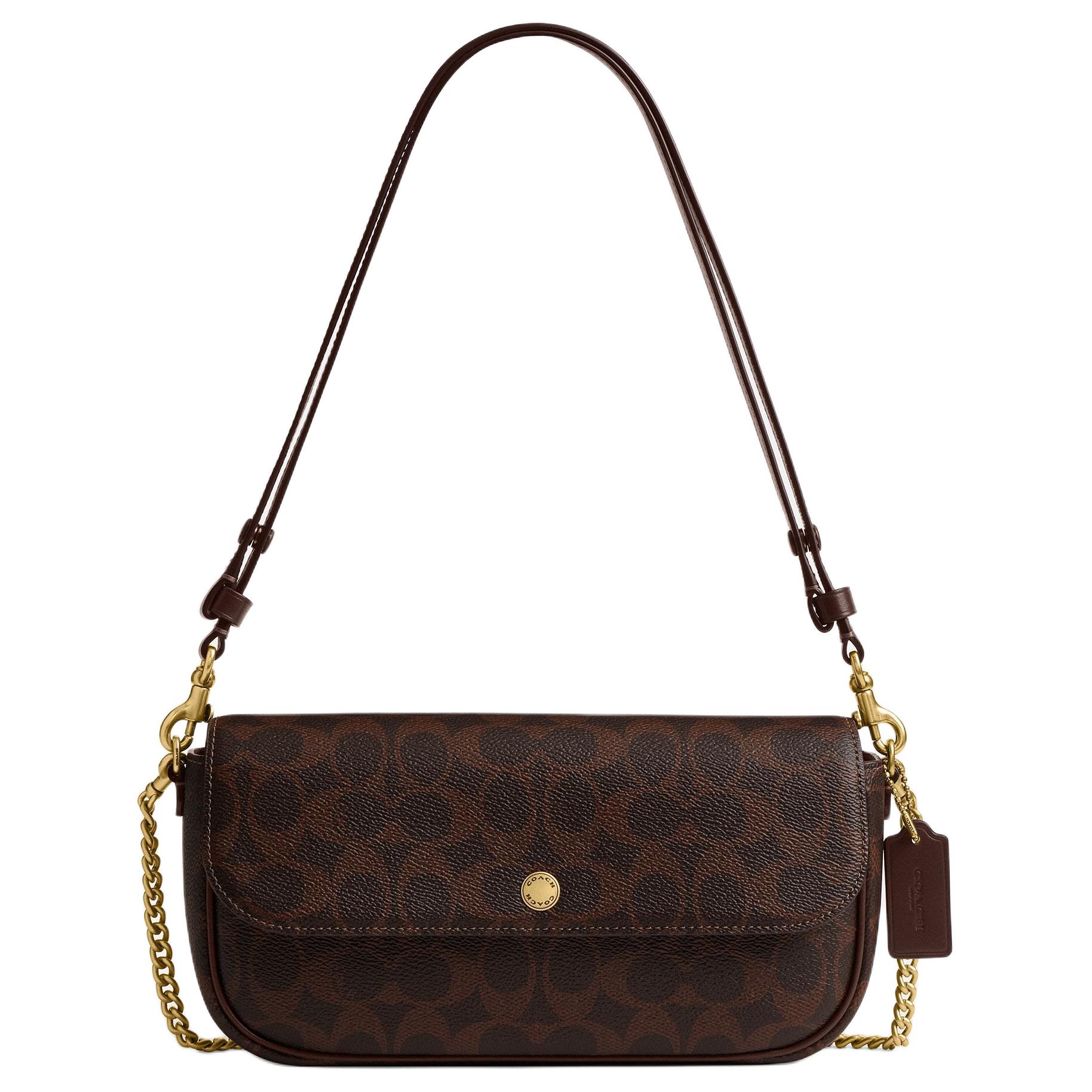 COACH Искусственная кожа переносная сумка через плечо средний размер женская кленово-коричневая
COACH Искусственная кожа переносная сумка через плечо средний размер женская кленово-коричневая