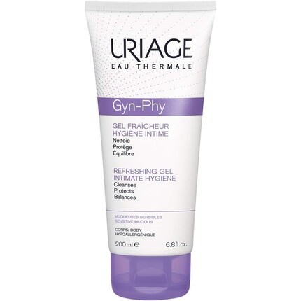 Uriage Eau Thermale Gyn-Phy Освежающий гель для интимной гигиены 200 мл
Uriage Eau Thermale Gyn-Phy Освежающий гель для интимной гигиены 200 мл