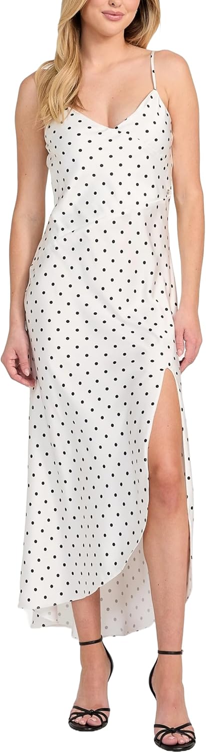 GUESS женское платье-комбинация Cemona без рукавов, Midi White Base Dots
GUESS женское платье-комбинация Cemona без рукавов, Midi White Base Dots