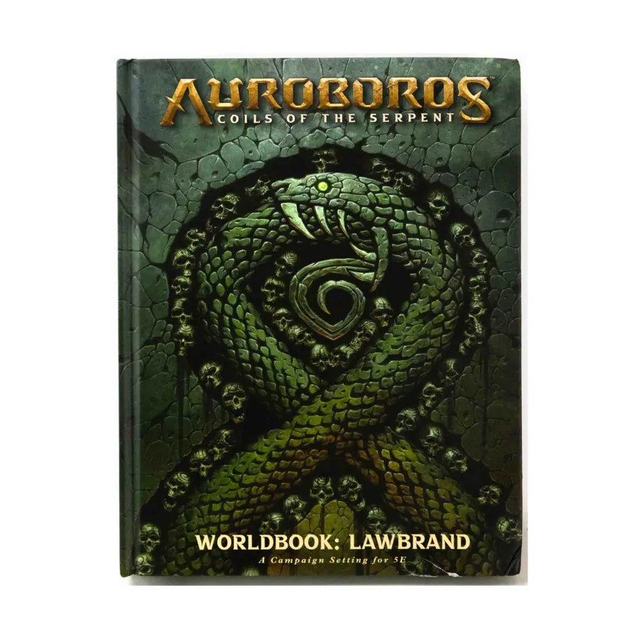 Auroboros - Coils of the Serpent, Worldbook, Lawbrand, Role Playing Games (Warchief Gaming), твердый переплет
Auroboros - Coils of the Serpent, Worldbook, Lawbrand, Role Playing Games (Warchief Gaming), твердый переплет