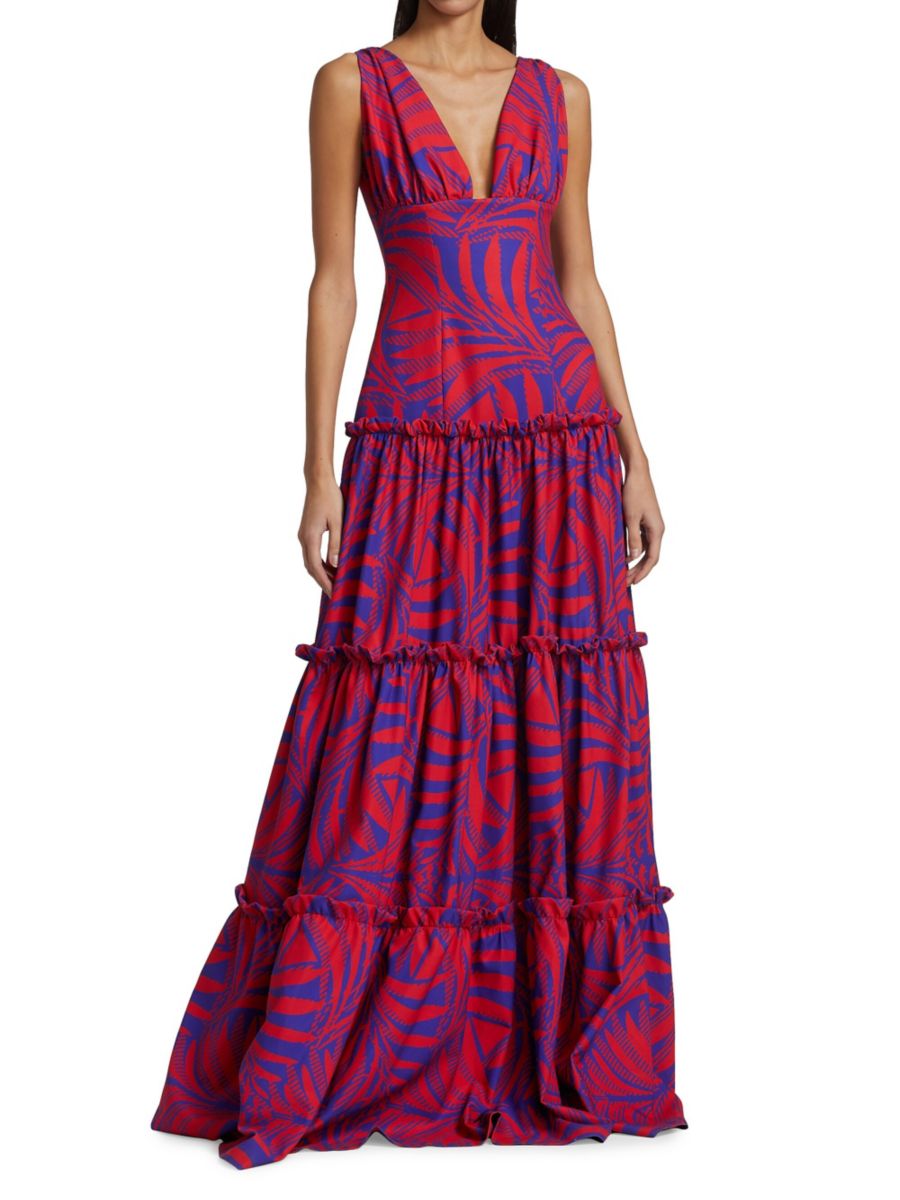 Двухцветное принтованное платье макси Claude Kameni, цвет Flower Print
Двухцветное принтованное платье макси Claude Kameni, цвет Flower Print