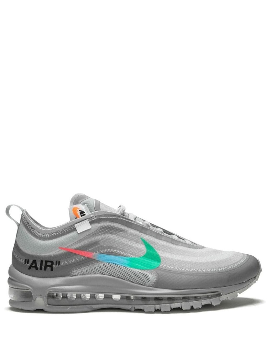 Кроссовки The 10: Air Max 97 OG Nike X Off-White, серый
Кроссовки The 10: Air Max 97 OG Nike X Off-White, серый